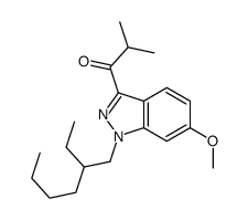 1-[1-(2-ethylhexyl)-6-methoxyindazol-3-yl]-2-methylpropan-1-one