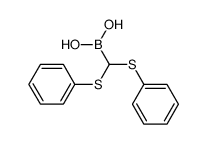(bis-phenylsulfanyl-methyl)-boronic acid