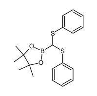 2-(bis-phenylsulfanyl-methyl)-4,4,5,5-tetramethyl-[1,3,2]dioxaborolane