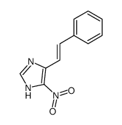 5-nitro-4-(2-phenylethenyl)-1H-imidazole