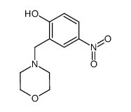 4-nitro-2-(N-morpholinomethyl)phenol