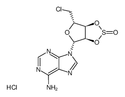 5'-chloro-5'-deoxy-2',3'-O-sulphinyladenosine hydrochloride