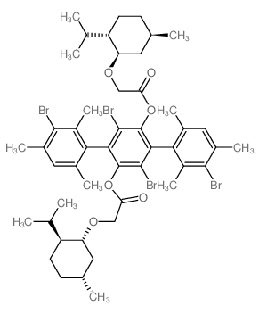 [2,5-dibromo-3,6-bis(3-bromo-2,4,6-trimethylphenyl)-4-[2-[(1R,2S,5R)-5-methyl-2-propan-2-ylcyclohexyl]oxyacetyl]oxyphenyl] 2-[(1R,2S,5R)-5-methyl-2-propan-2-ylcyclohexyl]oxyacetate