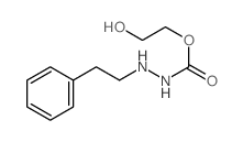 2-hydroxyethyl N-(2-phenylethylamino)carbamate