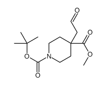 1-O-tert-butyl 4-O-methyl 4-(2-oxoethyl)piperidine-1,4-dicarboxylate