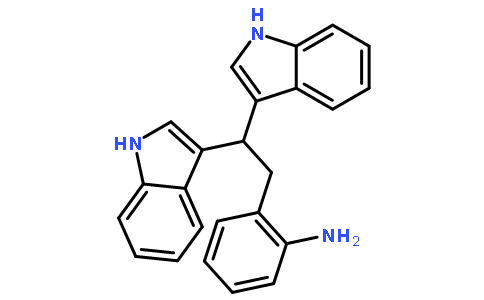 2-[2,2-双-(1H-吲哚-3-基)-乙基]-苯胺