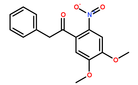 Ethanone, 1-(4,5-dimethoxy-2-nitrophenyl)-2-phenyl- (en)
