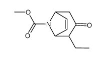 甲基2-乙基-3-氧代-8-氮杂双环[3.2.1]辛-6-烯-8-羧酸酯