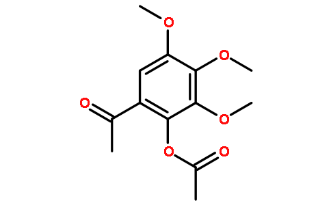 2'-acetoxy-3',4',5'-trimethoxyacetophenone