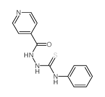 N-(anilinocarbamothioyl)pyridine-4-carboxamide