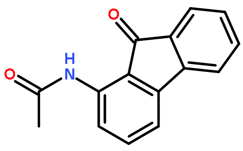 N-(9-oxofluoren-1-yl)acetamide