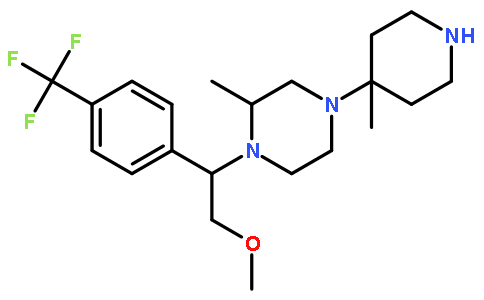 (S)-1-((R)-2-甲氧基-1-(4-(三氟甲基)苯基)乙基)-2-甲基-4-(4-甲基哌啶-4-基)哌嗪
