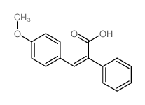 3-(4-Methoxyphenyl)-2-phenyl-2-propenoic acid