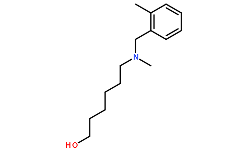6-[methyl-[(2-methylphenyl)methyl]amino]hexan-1-ol