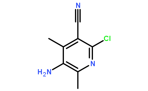 5-amino-2-chloro-4,6-dimethylpyridine-3-carbonitrile