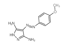 4-((4-甲氧基苯基)偶氮基)-1H-吡唑-3,5-二胺