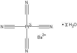四氰基铂(II)酸钡