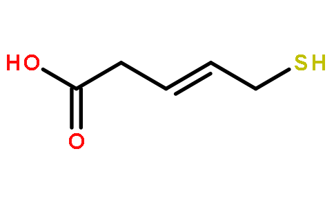 (Z)-5-Mercapto-3-pentenoic acid