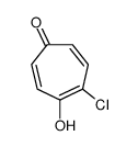 4-chloro-5-hydroxycyclohepta-2,4,6-trien-1-one