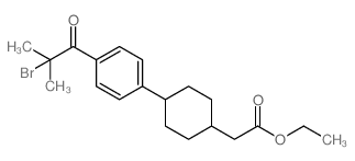 4-[4-(2-溴-2-甲基-1-氧代丙基)苯基]-环己烷乙酸乙酯