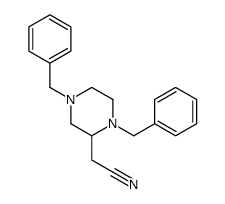 2-(1,4-二苄基哌嗪-2-基)乙腈