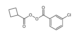 cyclobutanecarbonyl m-chlorobenzoyl peroxide