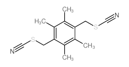 [2,3,5,6-tetramethyl-4-(thiocyanatomethyl)phenyl]methyl thiocyanate