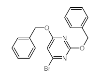 4-溴-2,6-双(苯基甲氧基)嘧啶