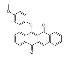 6-(4-methoxyphenoxy)tetracene-5,11-dione