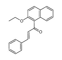 1-(2-ethoxy-[1]naphthyl)-3-phenyl-propenone