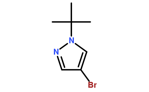 4-溴- 1 -叔丁基-1H -吡唑