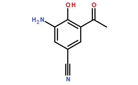 3-Acetyl-5-amino-4-hydroxybenzonitrile