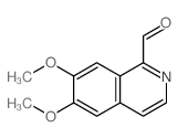 6,7-dimethoxyisoquinoline-1-carbaldehyde