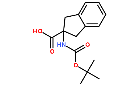 2-(Boc-氨基)茚满-2-甲酸