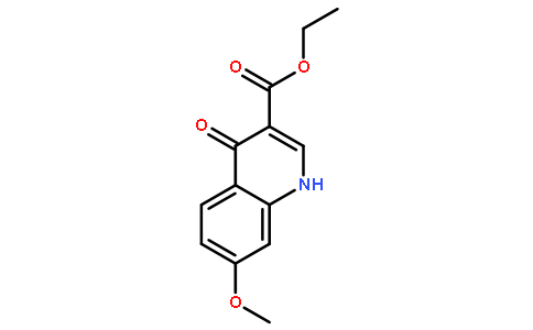 7-甲氧基-4-氧代-1,4-二氢喹啉-3-羧酸乙酯
