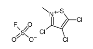 3,4,5-trichloro-2-methylisothiazol-2-ium sulfurofluoridate
