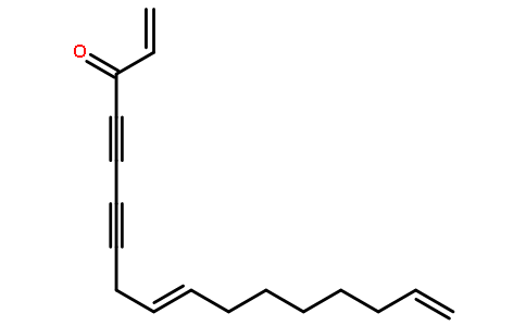 heptadeca-1,9,16-triene-4,6-diyn-3-one