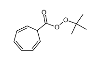 Cyclohepta-2,4,6-trien-1-percarbonsaeure-tert.butylester