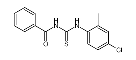 3-benzoyl-1-(4-chloro-2-methylphenyl)-2-thiourea