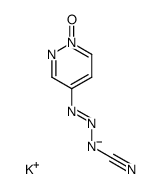 4-(3-cyano-1-triazeno)pyridazine 1-oxide potassium salt