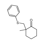 2-methyl-2-(phenylthiomethyl)-1-cyclohexanone