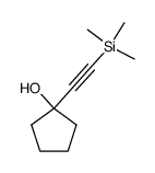 1-[2-(Trimethylsilyl)ethynyl]cyclopentan-1-ol