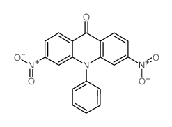 3,6-dinitro-10-phenylacridin-9(10H)-one (en)9(10H)-Acridinone, 3,6-dinitro-10-phenyl- (en)