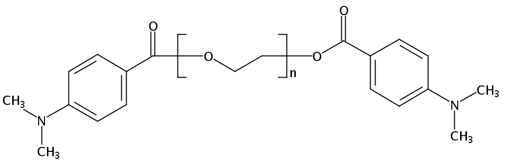 聚乙二醇二-(对-二甲基氨基苯甲酸)酯