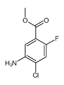 methyl 5-amino-4-chloro-2-fluorobenzoate