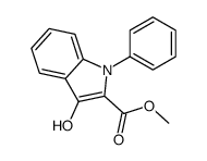 methyl 3-hydroxy-1-phenylindole-2-carboxylate