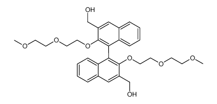 (2,2'-bis(2-(2-methoxyethoxy)ethoxy)-[1,1'-binaphthalene]-3,3'-diyl)dimethanol