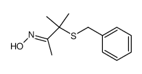 3-benzylsulfanyl-3-methyl-butan-2-one oxime