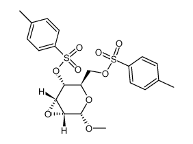 Methyl 2,3-anhydro-4,6-bis[O-(p-toluenesulfonyl)]-α-D-allopyranoside