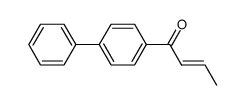 (E)-1-([1,1'-biphenyl]-4-yl)but-2-en-1-one